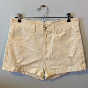 White H&M Shorts